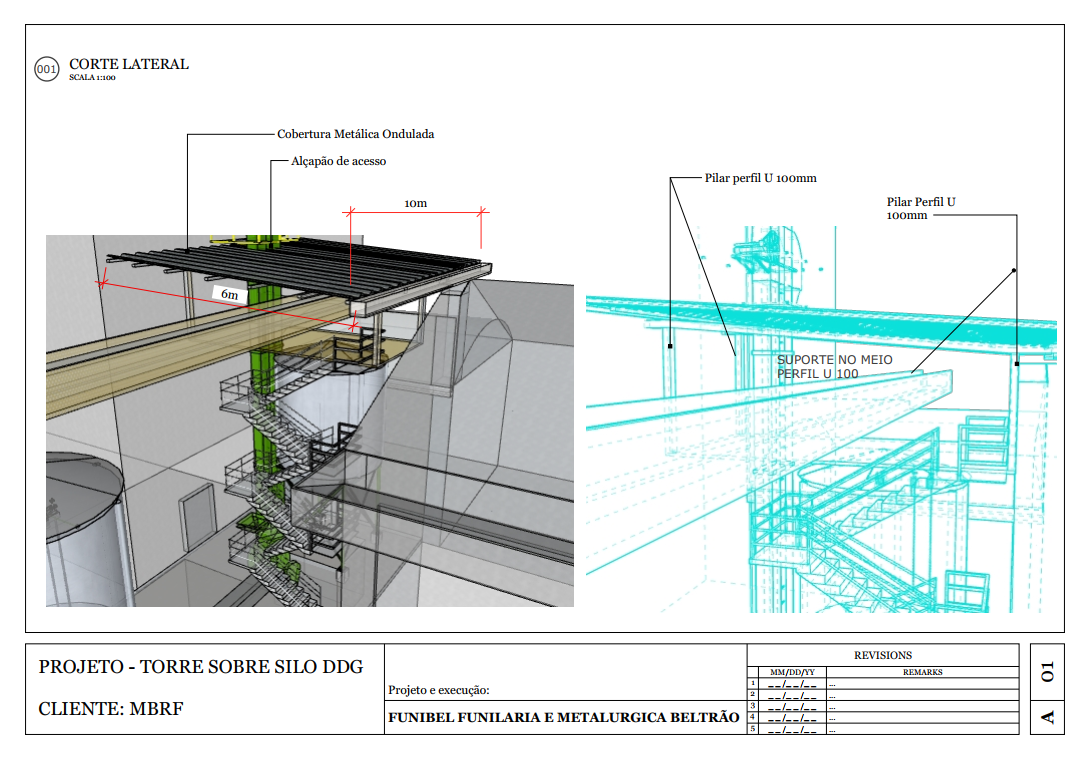 Torre sobre silo DDG